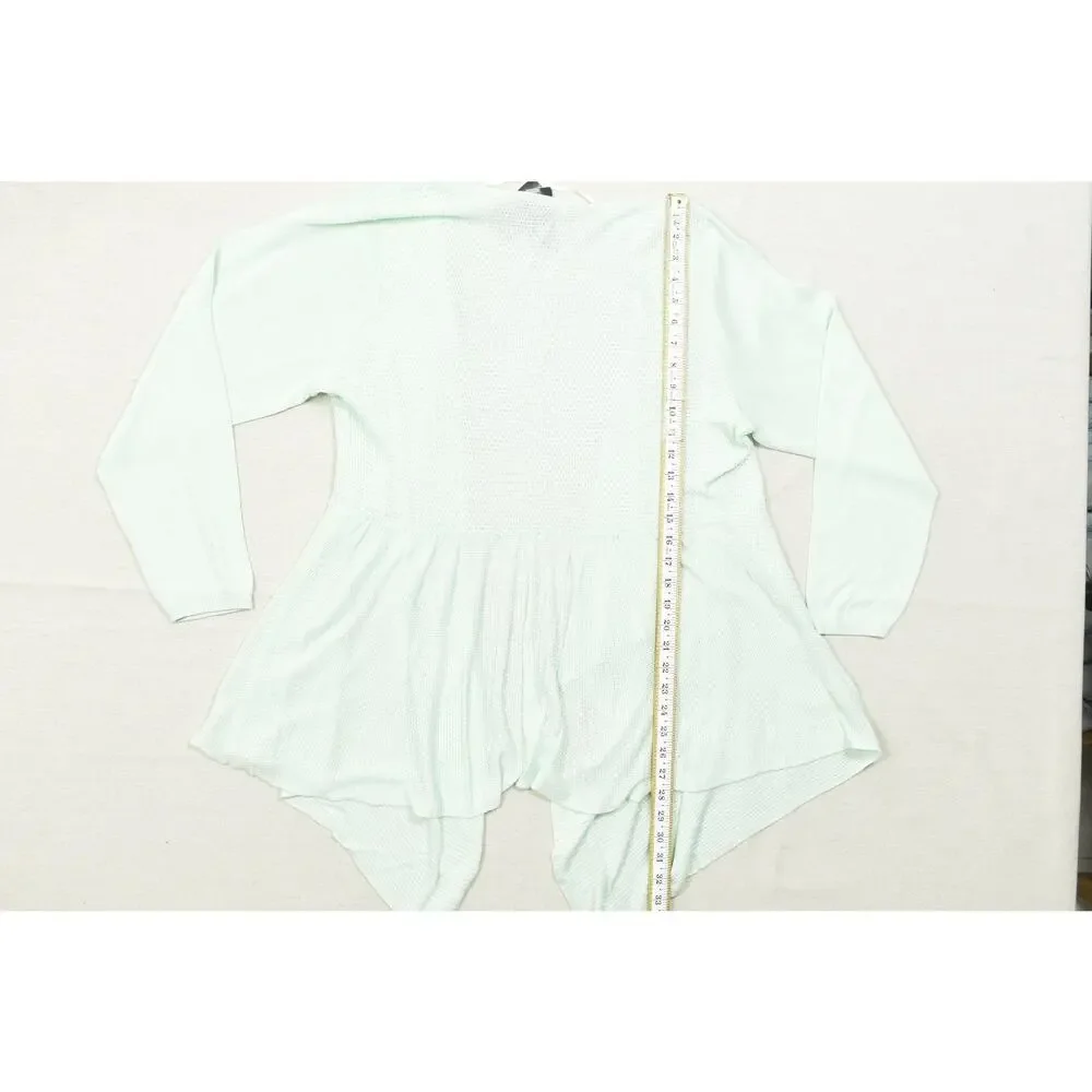 Torrid NWT Moonlight Jade Green Open Front Drape Cardigan Sweater Size 3 3X 22-2 - Picture 5 of 8